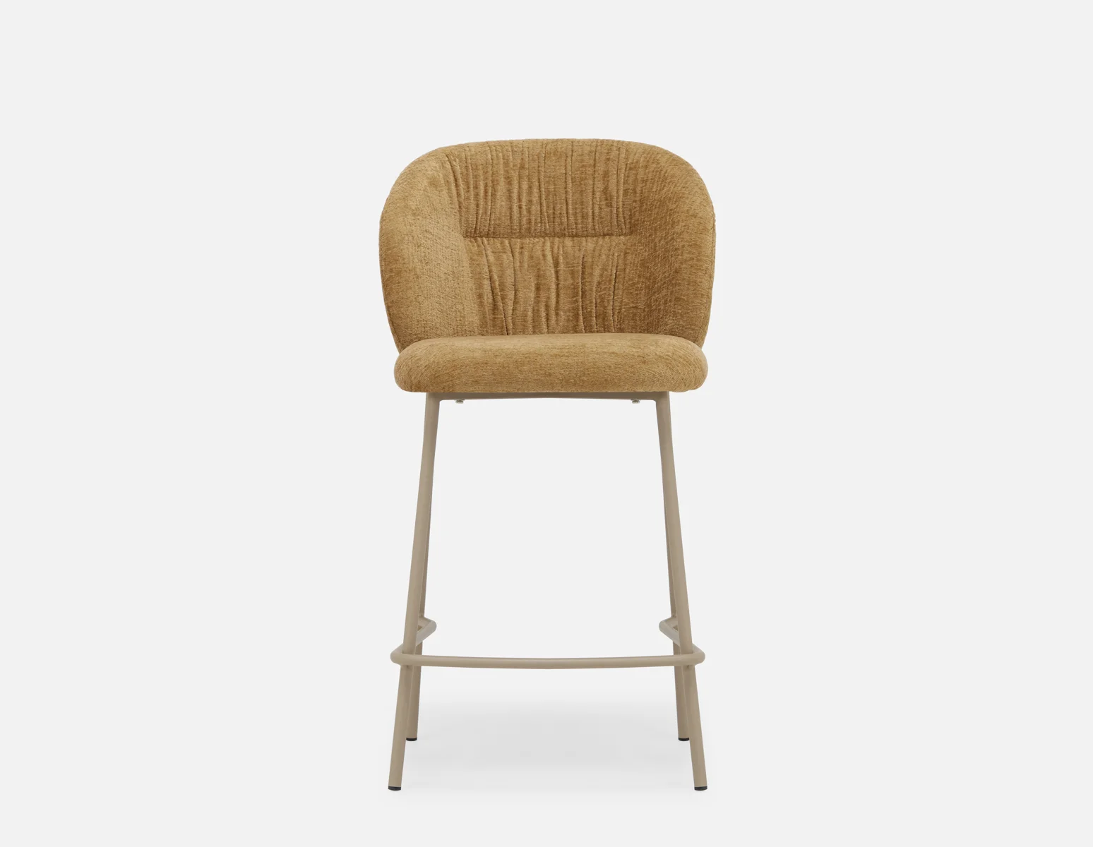 ELODI — Contemporary counter stool with backrest 66cm (14-99-54-96) - Image 2