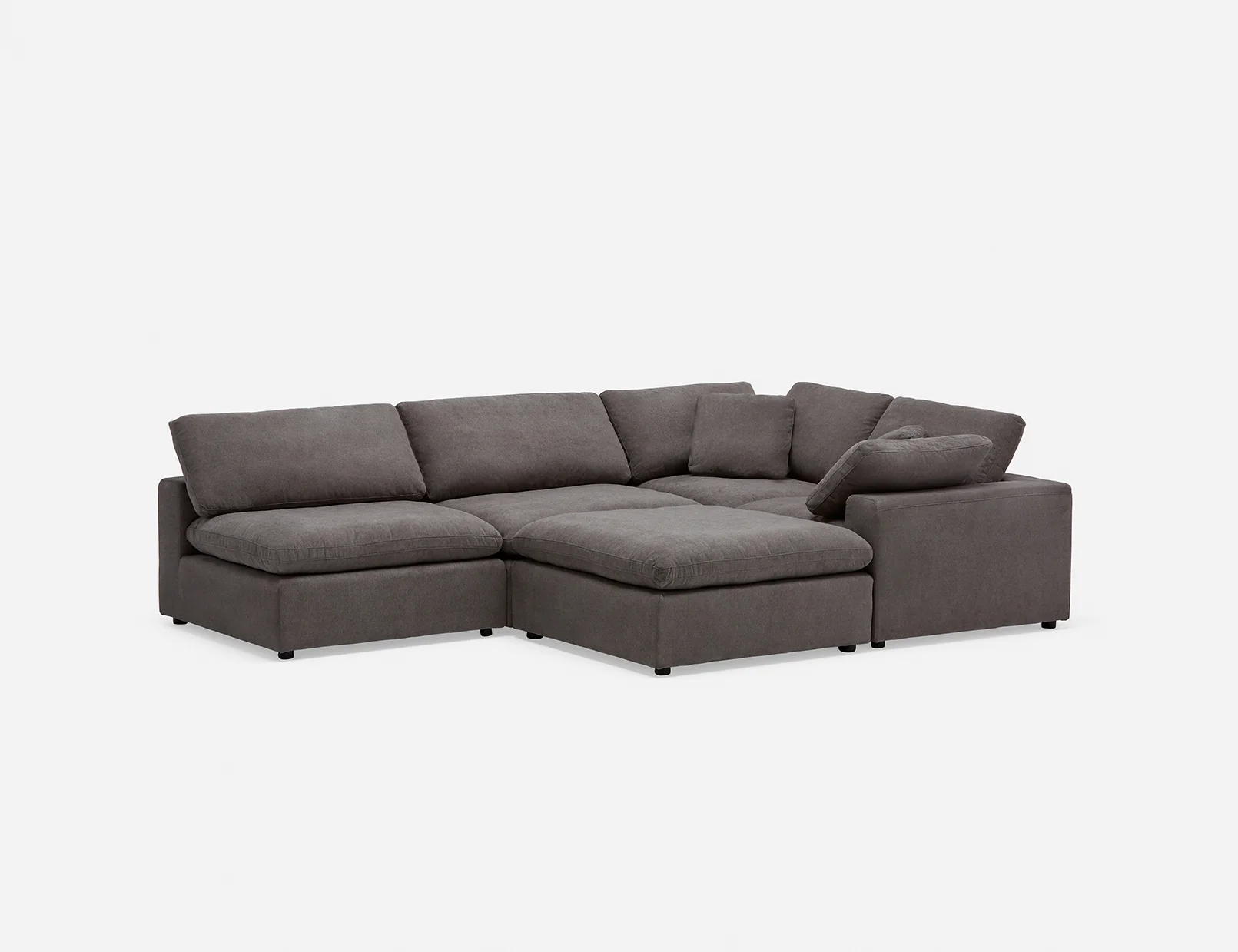 SOFT — Contemporary 5-pc modular sectional sofa (89-07-55-30) - Image 5