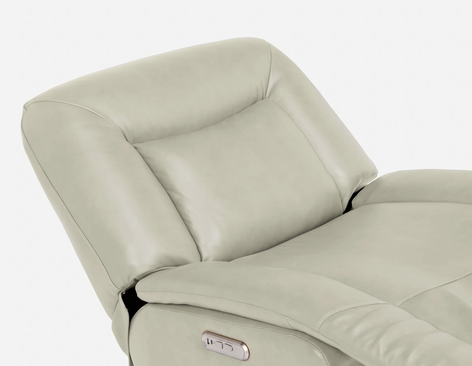 ALBA — Power-reclining leather armchair - Image 8