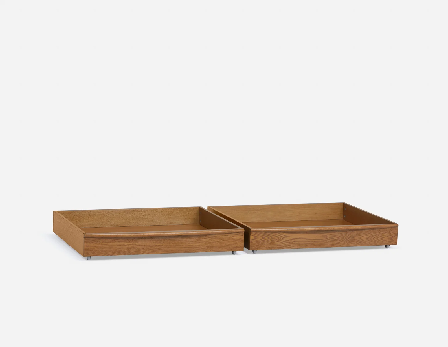 BENA — Bed storage drawer set of 2 with casters - Image 12