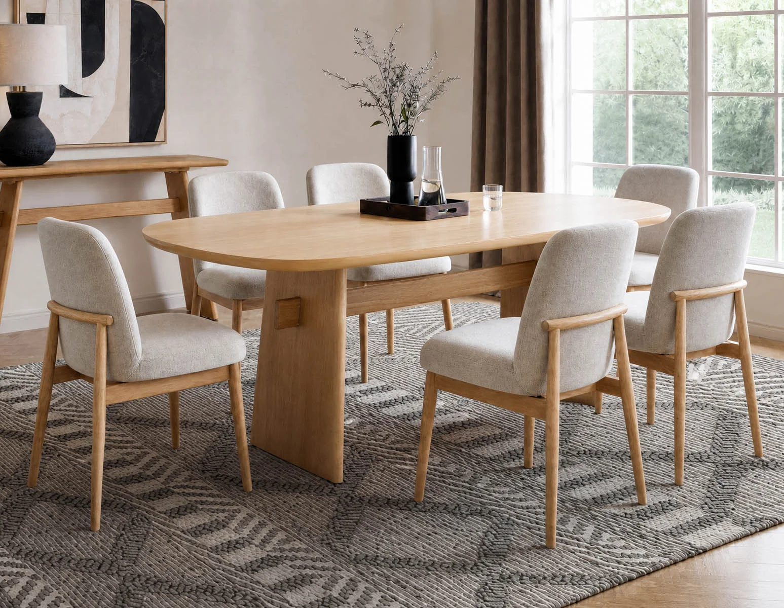 SOLENE — Dining table 210 cm (68-24-23-04-D) - Image 12