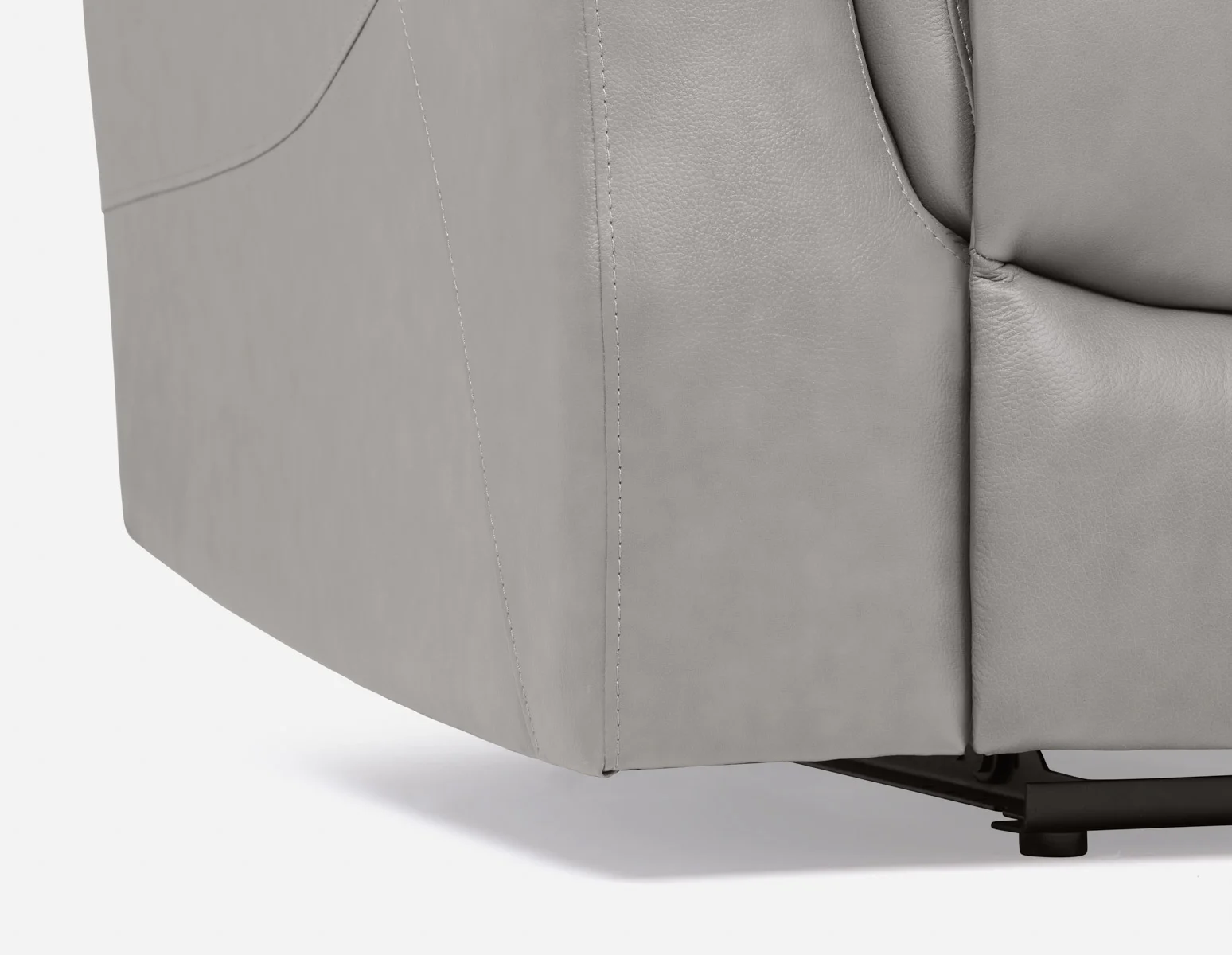 CARLOS — Leather power-reclining loveseat - Image 4