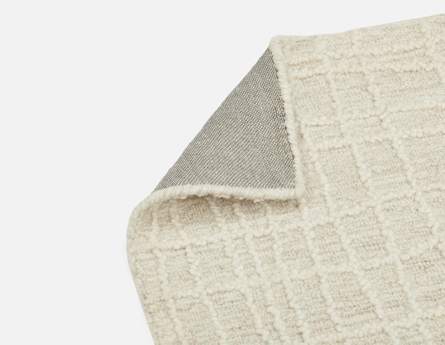 OUREA — Hand tufted wool rug 6'x9' - Image 2