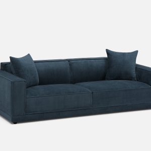 HILLARY — Modern low back 96" luxury sofa (64-85-93-12)