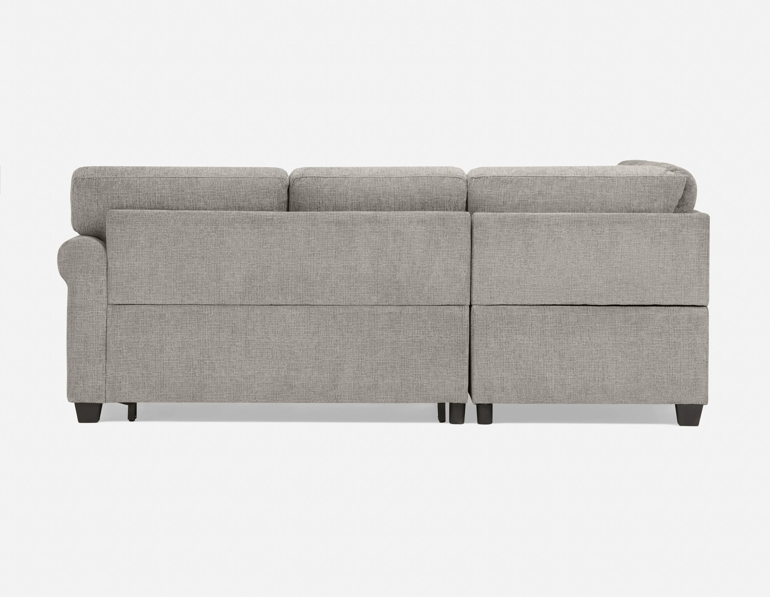 DELPHINE — Traditional left-facing sectional sofa-bed with storage (45-46-23-30) - Image 10