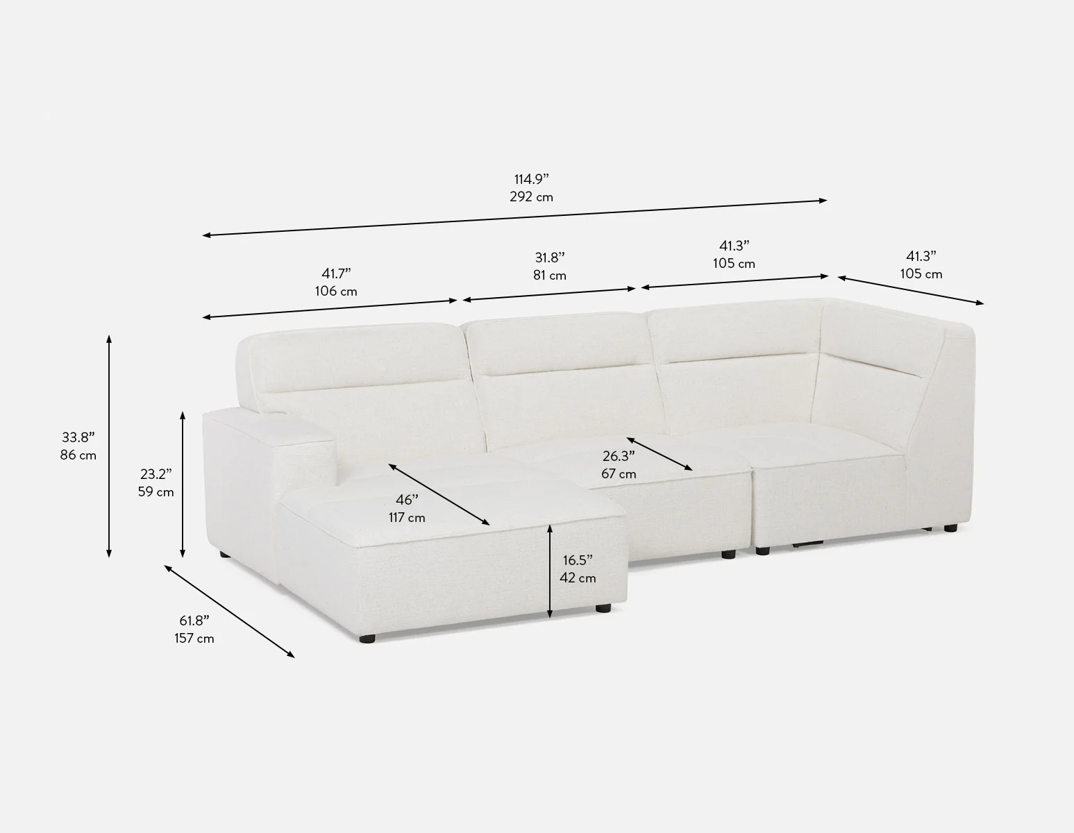 REVAN — Modern modular sofa customize to fit your space (72-05-59-46) - Image 10
