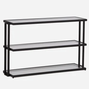AGLAYA — 3-Tier tempered Glass Shelves 132cm (30-93-28-20-D)