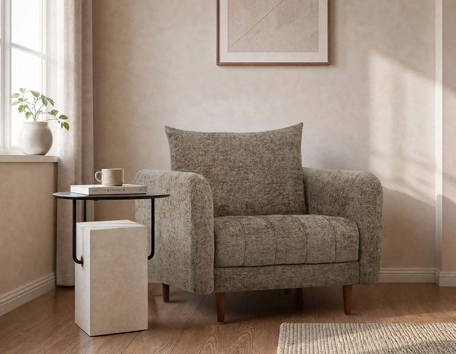 WILLOW — Armchair (74-35-77-93)