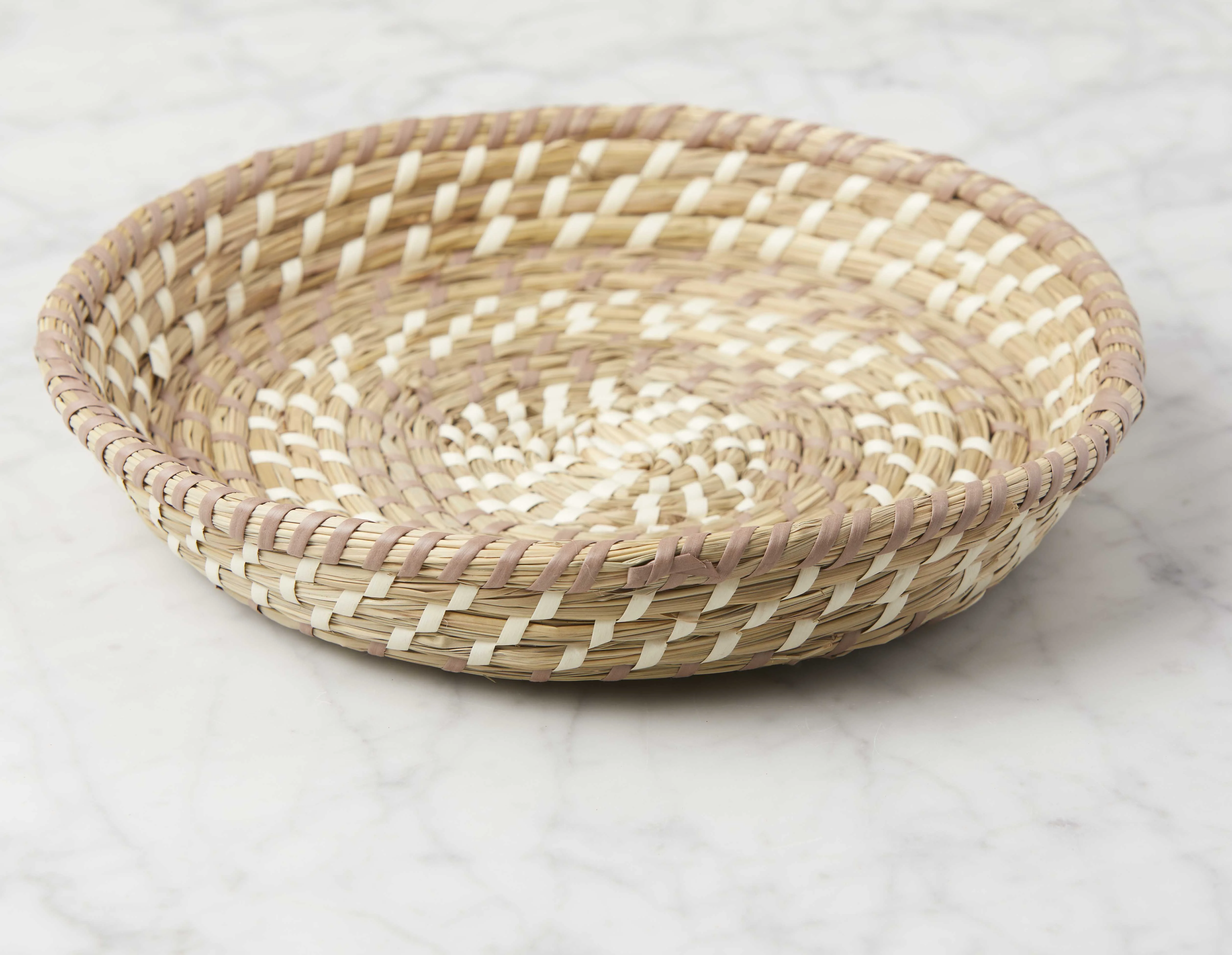 MARINE — Grass weaving tray 30 cm - Image 2