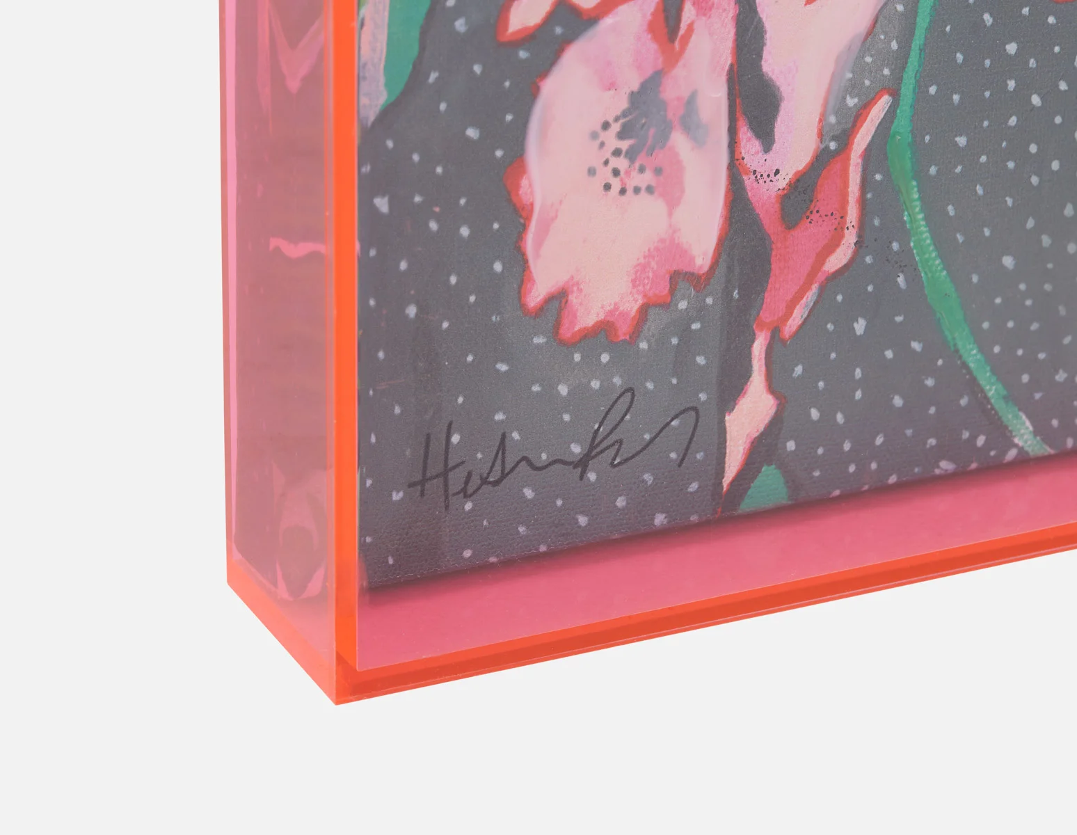 GOLDIE IV — Acrylic shadow box art 45 x 60 cm - Image 7