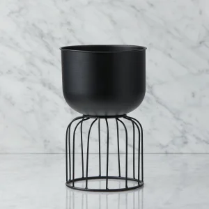CAGI — Metal planter with stand 35 cm