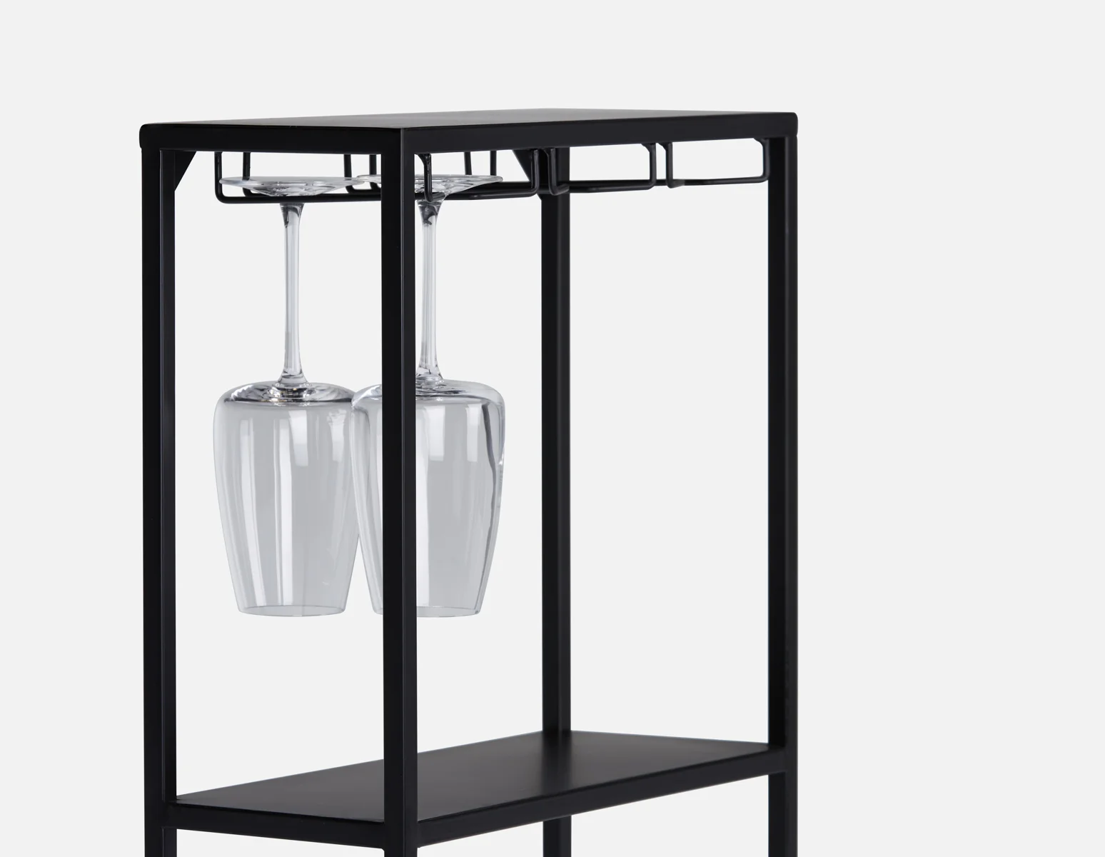 JAZZ — Contemporary metal wine rack 40x180cm - Image 9