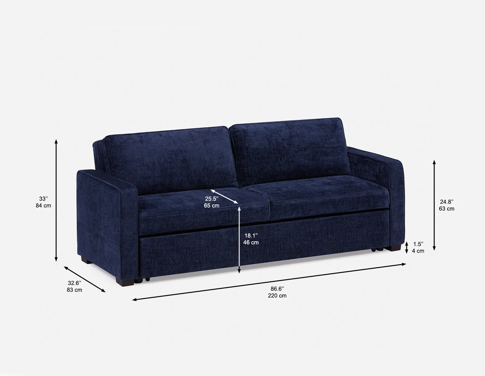 VITO — Contemporary sofa-bed (02-61-27-60) - Image 14