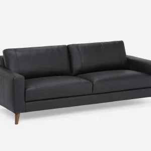 AMARI — 100% leather classic 3-seater sofa (30-26-64-20)