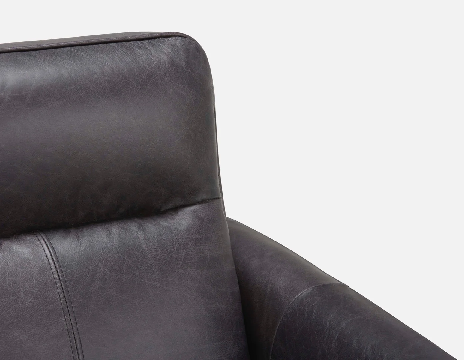 PALMER — Contemporary modern power-reclining 100% leather armchair (03-96-81-20) - Image 5