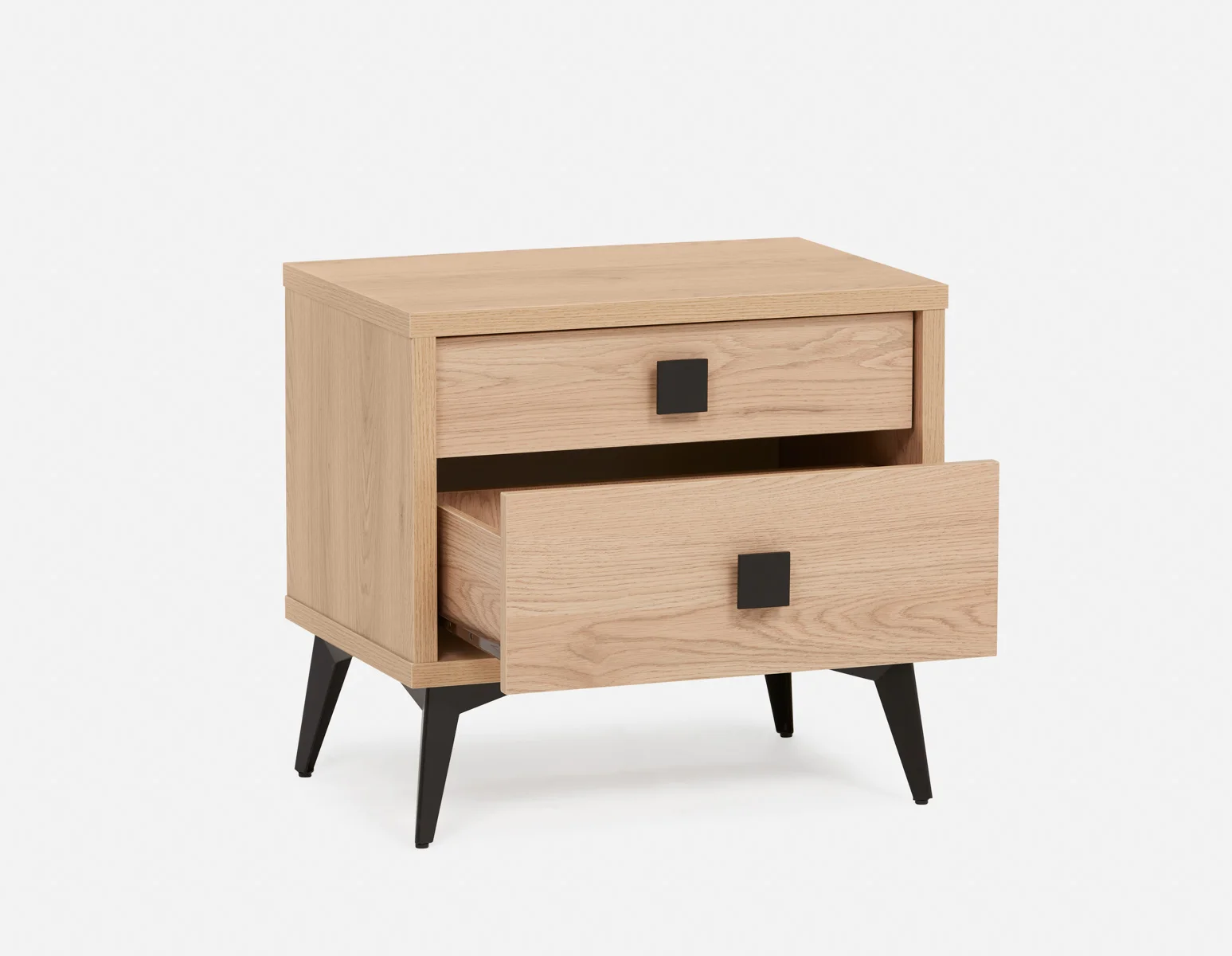 KIERA — Mid-century modern bedside table (85-01-04-04) - Image 9