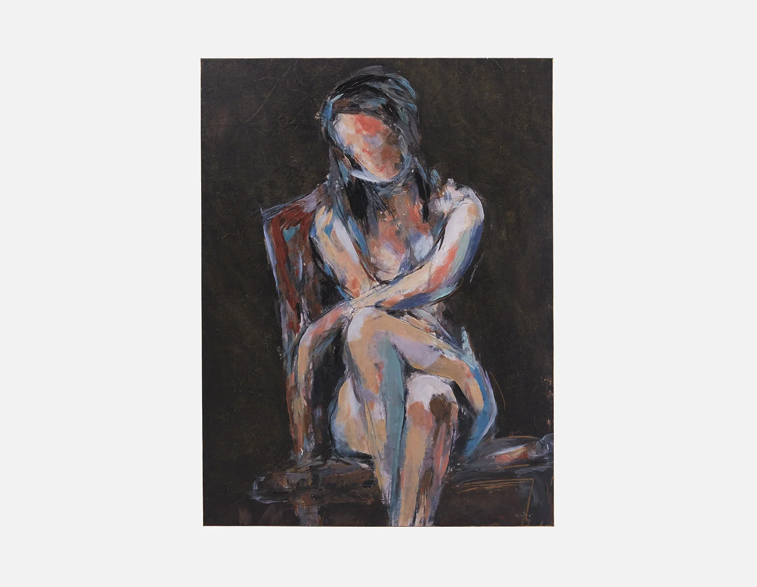 OPHELIA — Acrylic painting 120 x 160 cm - Image 5