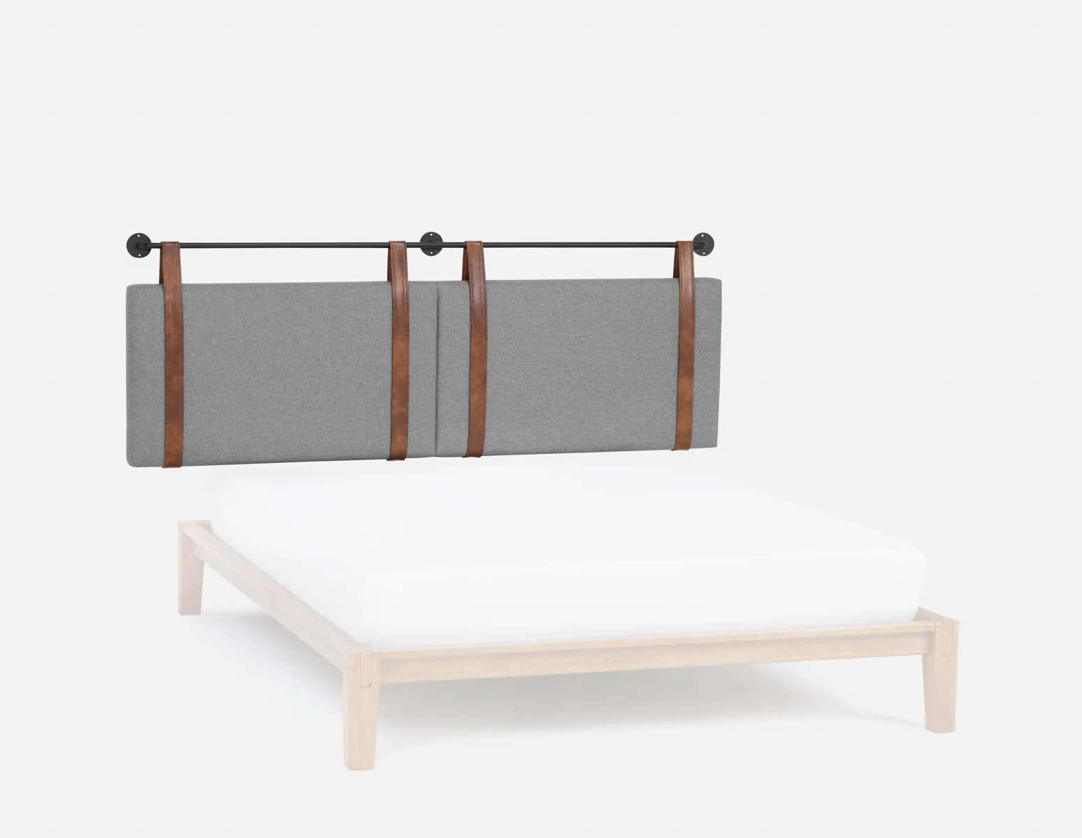NINO — Modern suspended queen headboard - Image 2