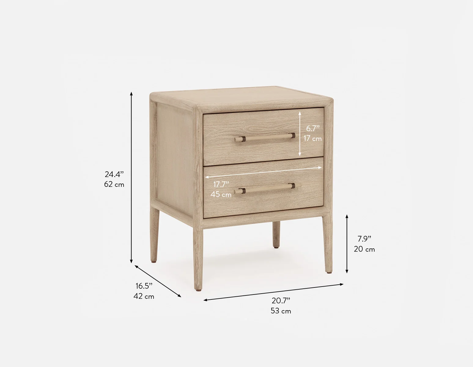 SAHARA — Minimalist scandinavian nightstand - Image 14