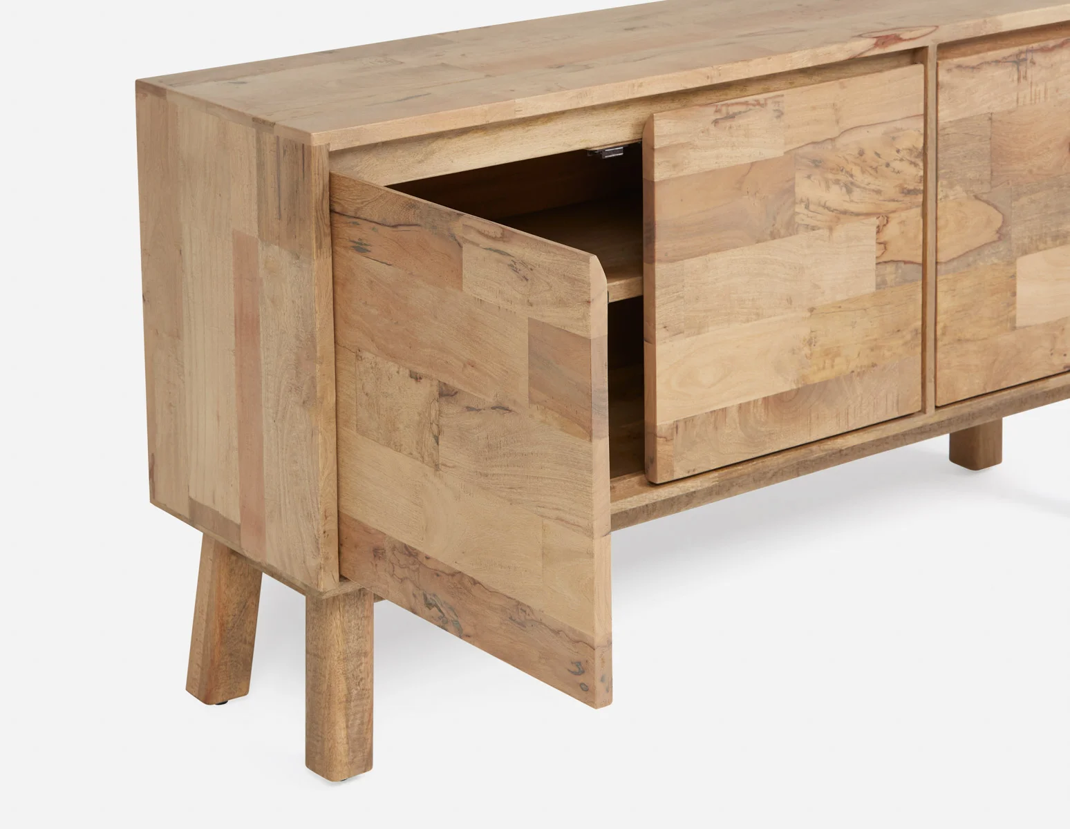 THESSALIA — Distressed solid mango wood sideboard (27-15-63-42) - Image 9