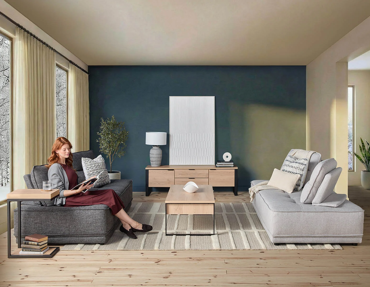 CHAMELEON — Modern sofa (72-63-11-33)