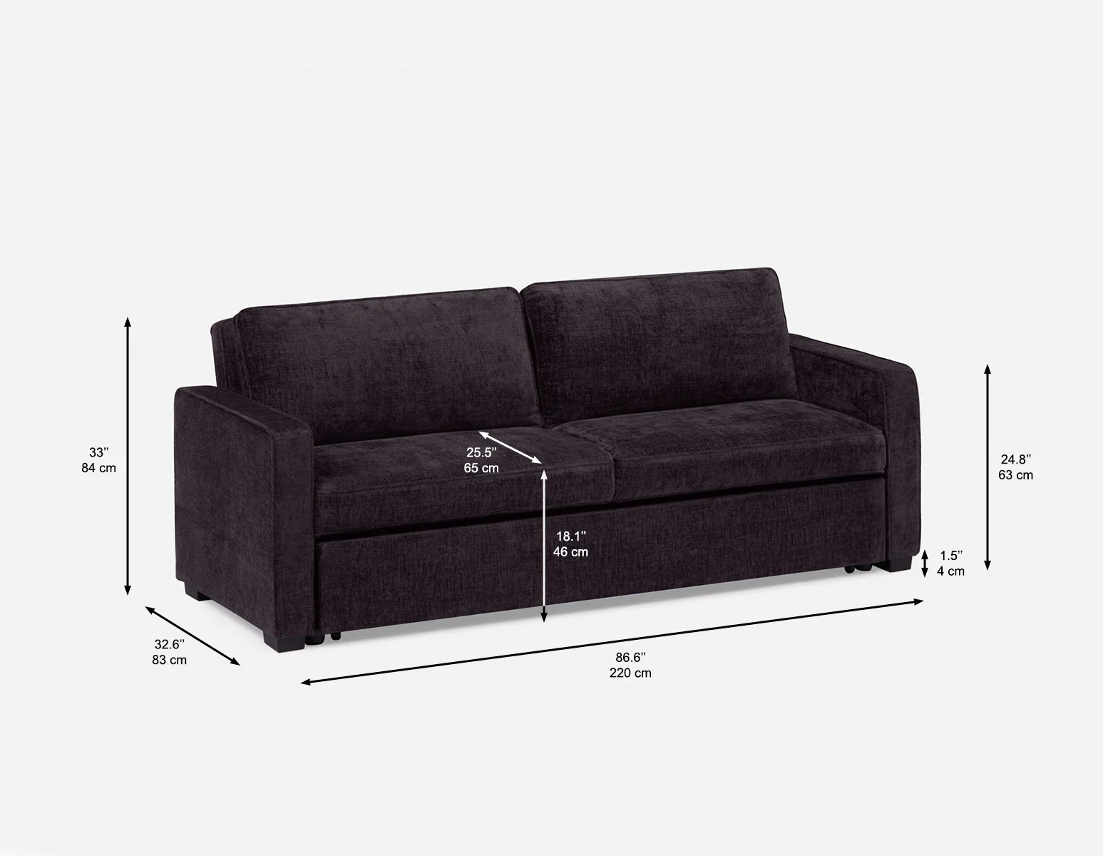 VITO — Contemporary sofa-bed (02-61-27-02) - Image 14