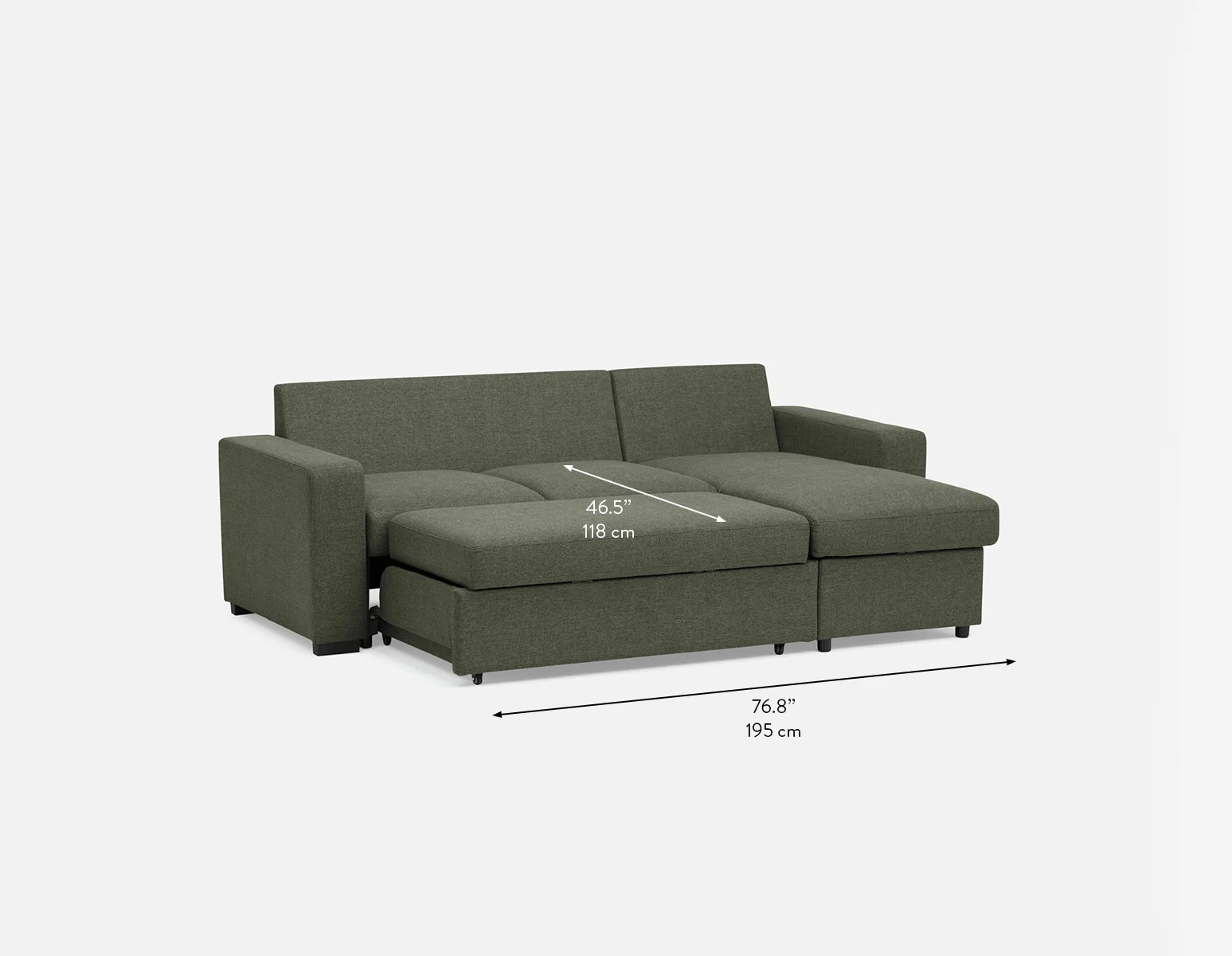 MARNIE — Contemporary interchangeable sectional sofa-bed with storage (73-29-20-18) - Image 17