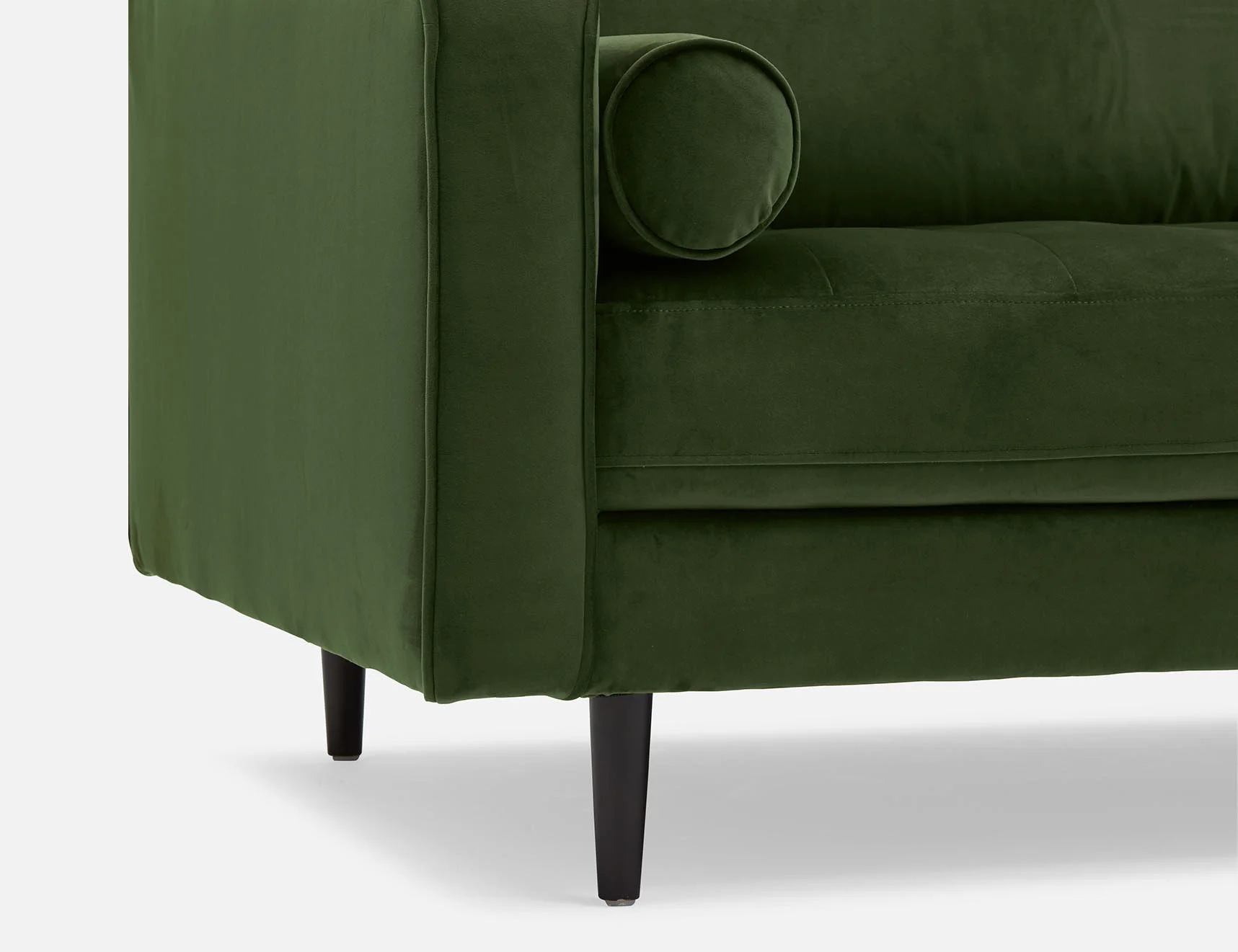 KINSEY — Velvet 3-seater sofa (45-38-25-70) - Image 3