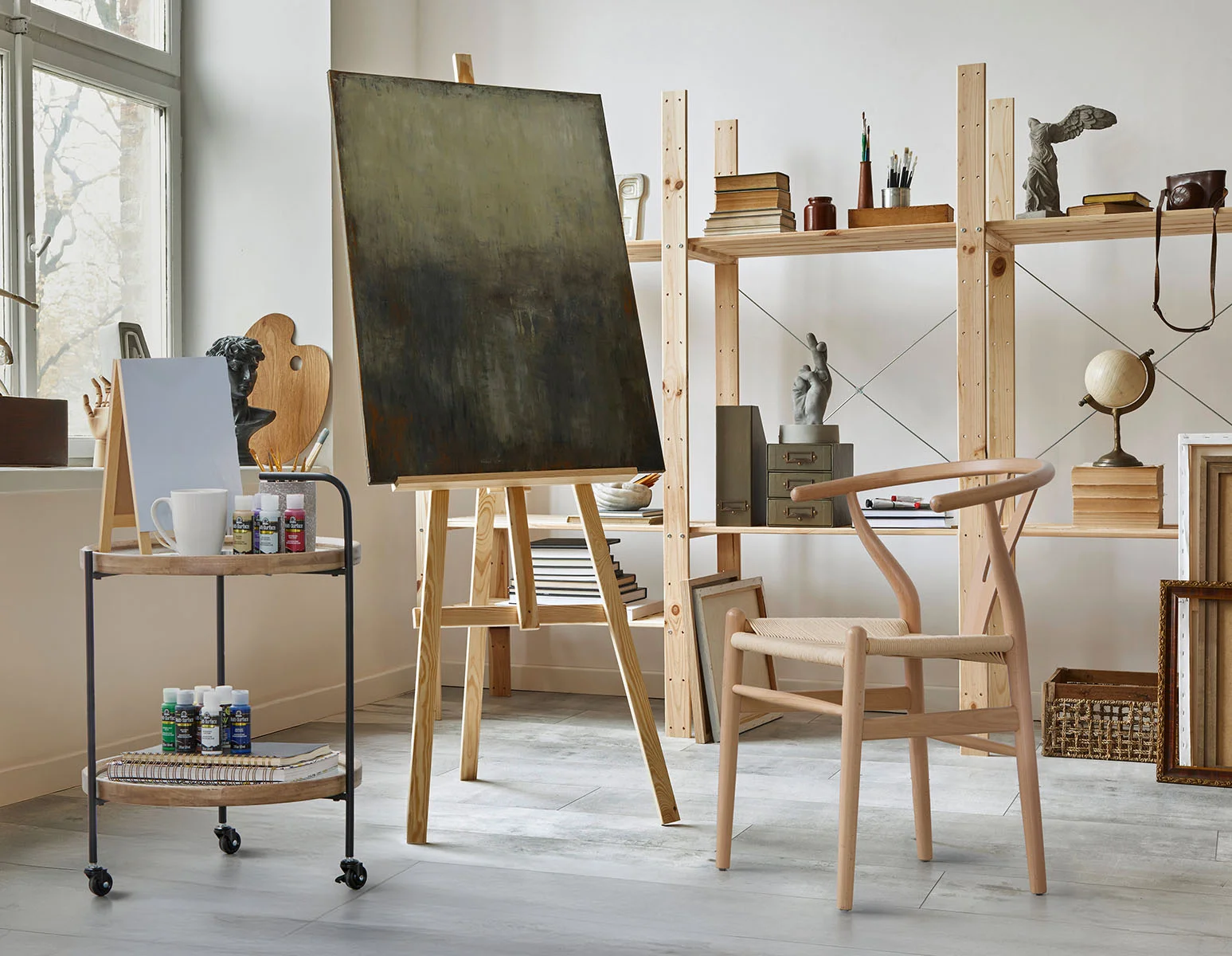 GEMA — Modern contemporary round cart - Image 9