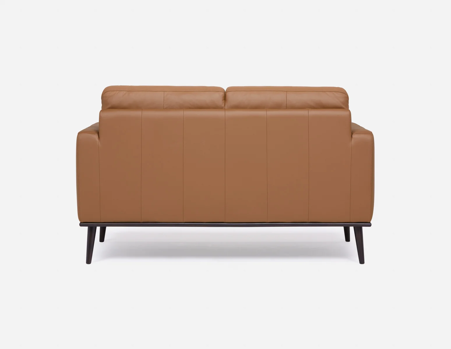 BETTA — 100% leather mid century loveseat (24-76-17-31) - Image 9