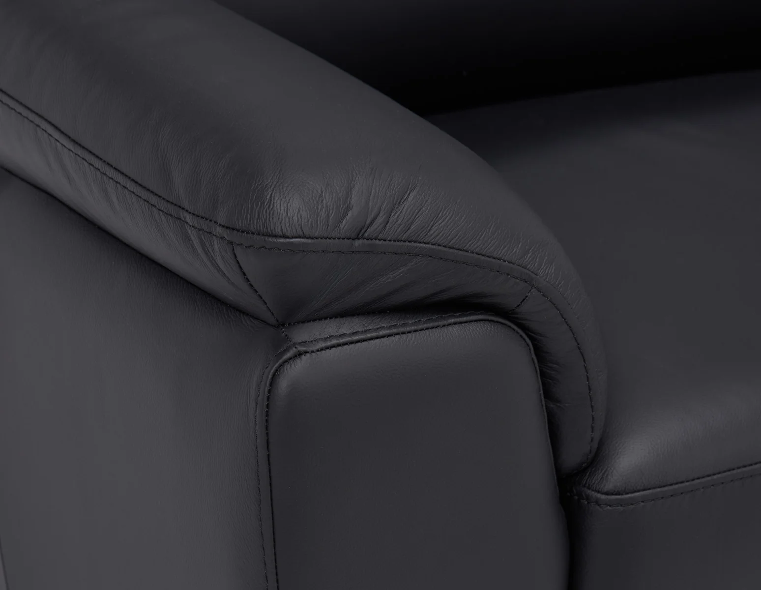 GAMARRA — 100% leather modern contemporary sofa (25-94-16-20) - Image 4