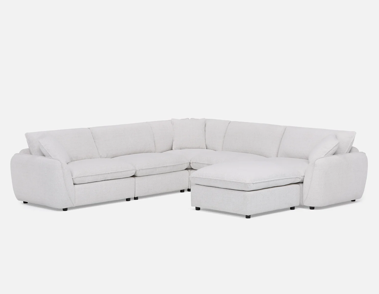KIMM — Contemporary 6-pc modular sectional sofa - Image 3
