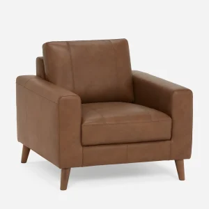 AMARI — 100% leather classic club chair (25-59-80-67)
