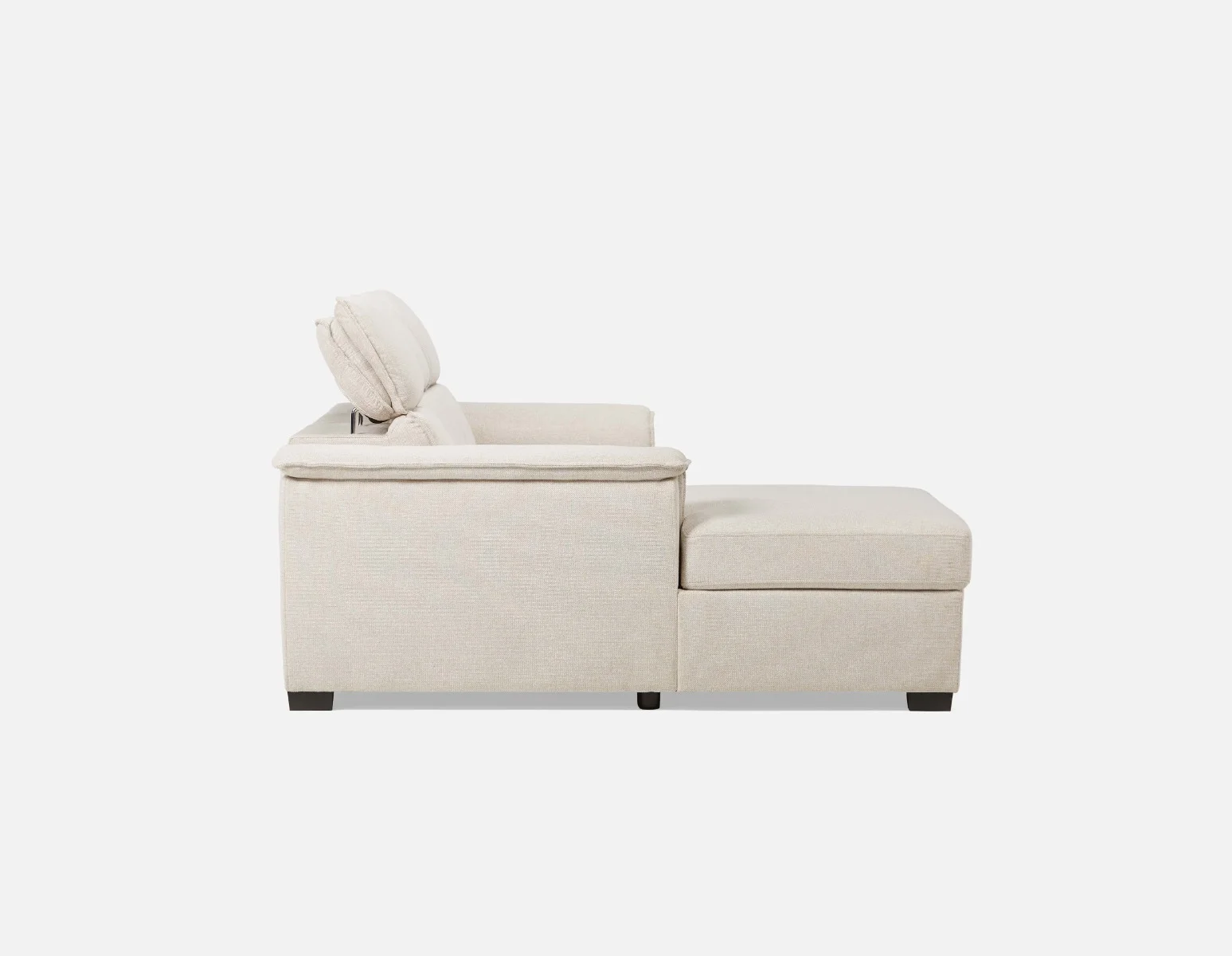 ODETTE — Contemporary left-facing sectional sofa-bed with storage (09-05-14-95) - Image 11