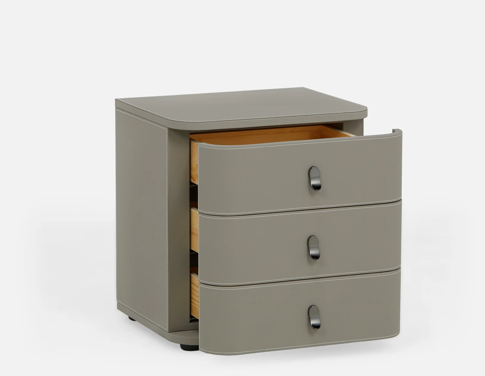 GAEL — Contemporary 3-drawer nightstand - Image 10