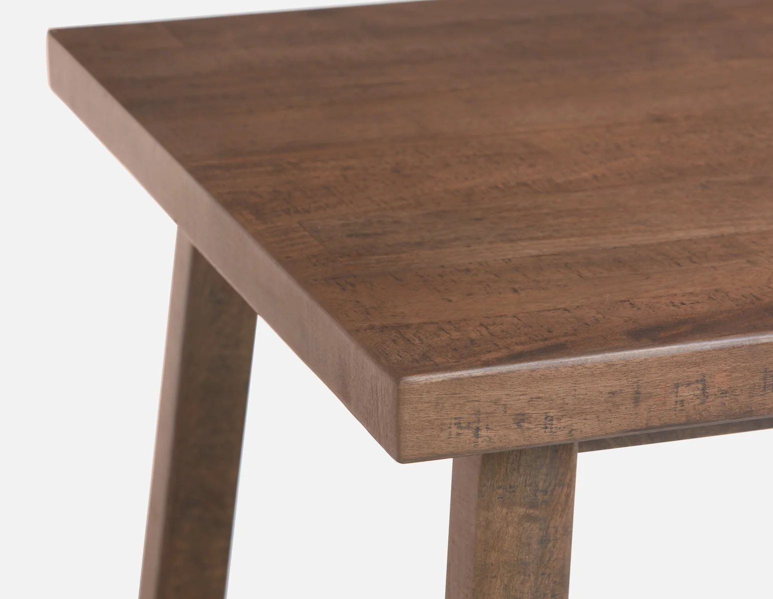 THESSALIA — Rustic farmhouse distressed solid mango wood dining table 200 cm (21-58-86-96) - Image 6