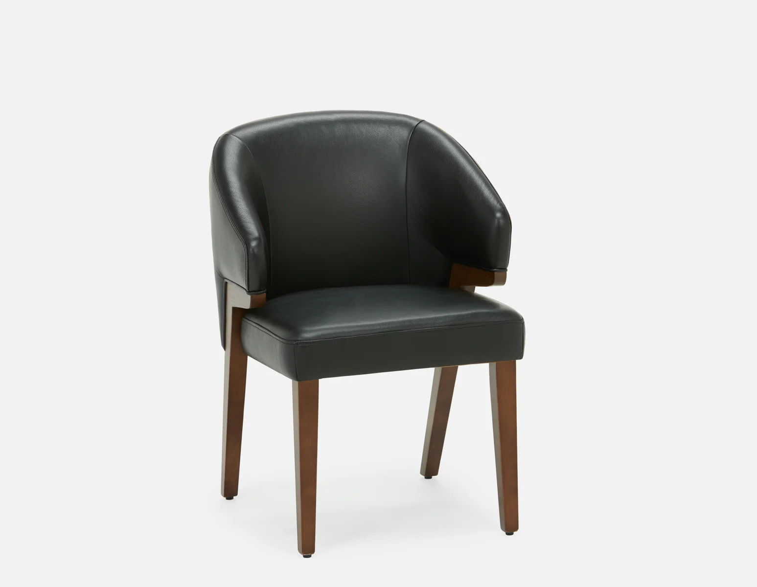 AKSEL — Leather dining chair (69-05-53-20) - Image 14