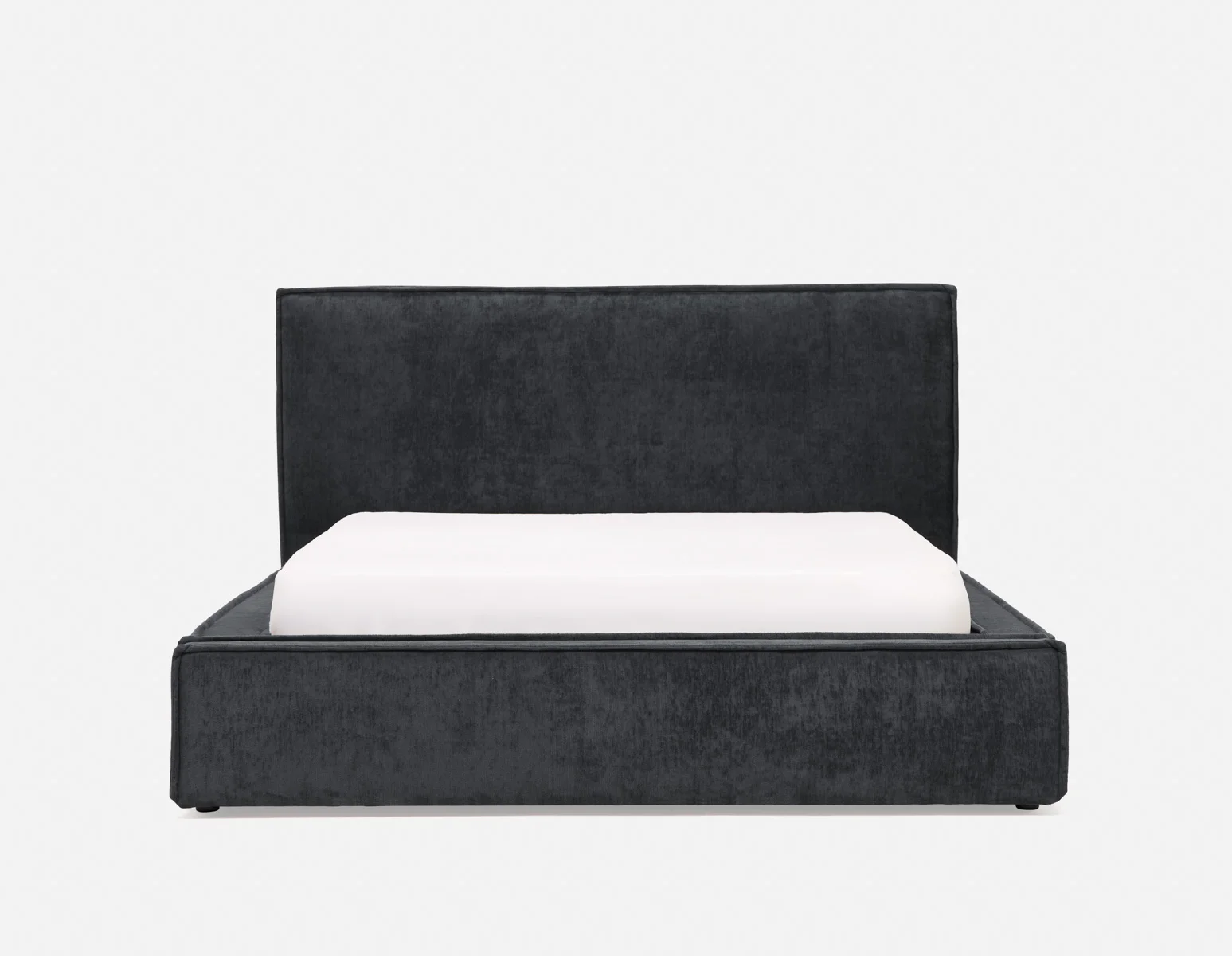 SORGUE — Upholstered queen size bed with storage (28-49-09-20) - Image 2