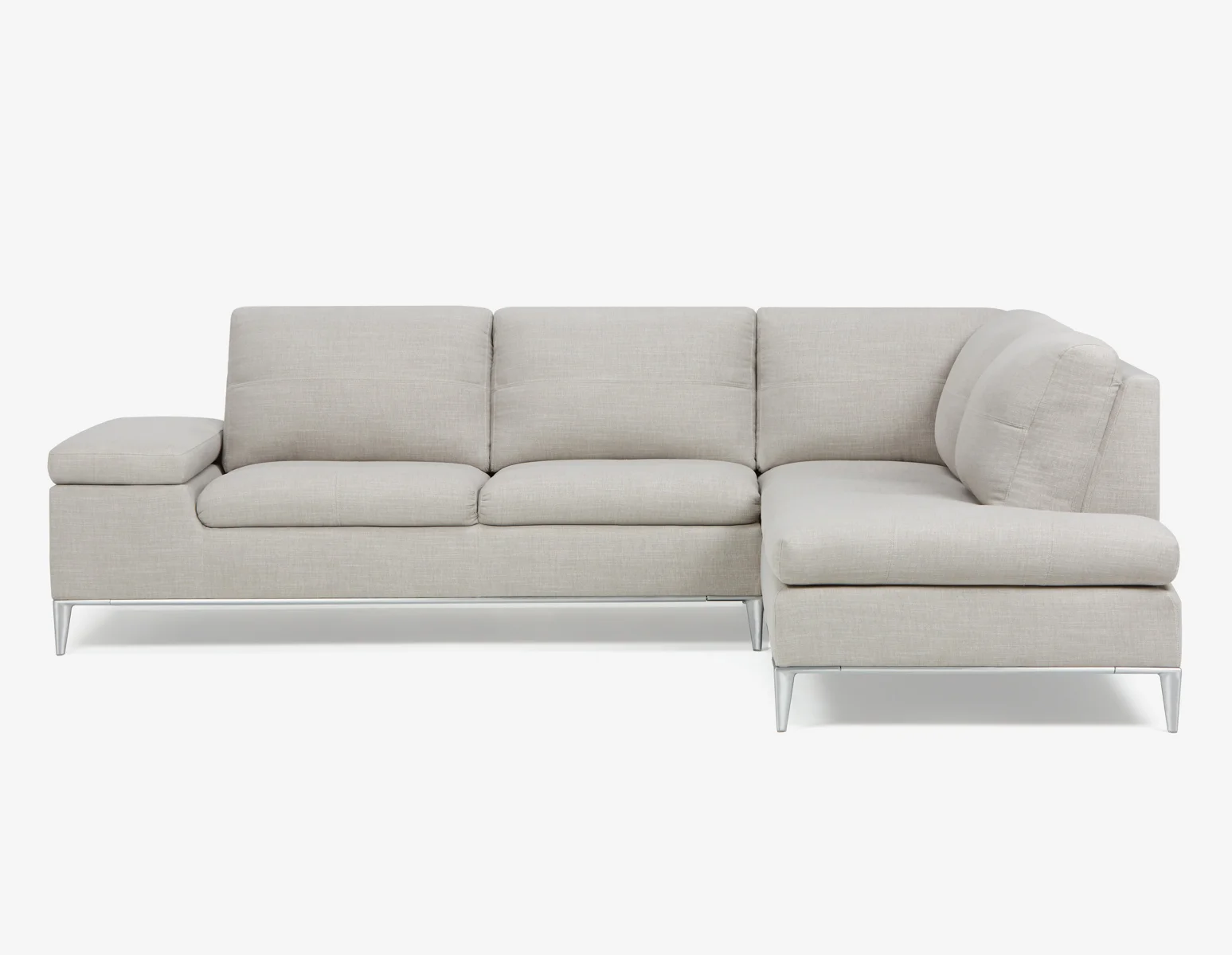 ANDREW — Right-facing sectional sofa in performance fabric (45-44-77-30) - Image 2