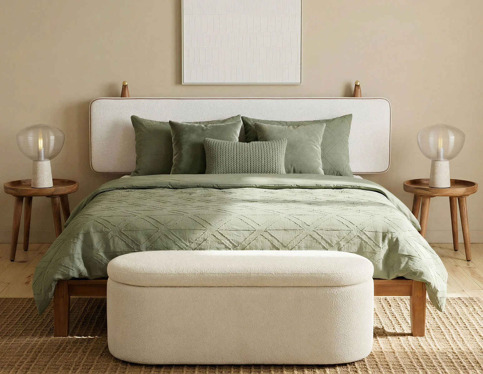 AMHERST — 3-piece queen duvet cover set (30-86-76-77)