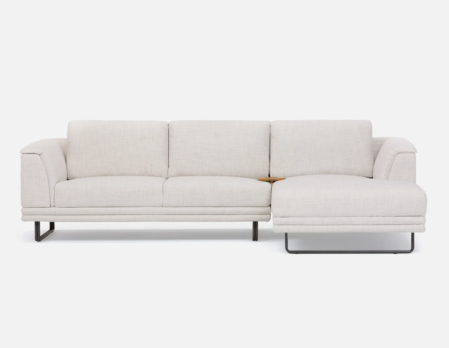 DIEGO — Modern contemporary sectional-sofa with tray (14-12-82-93-F) - Image 3