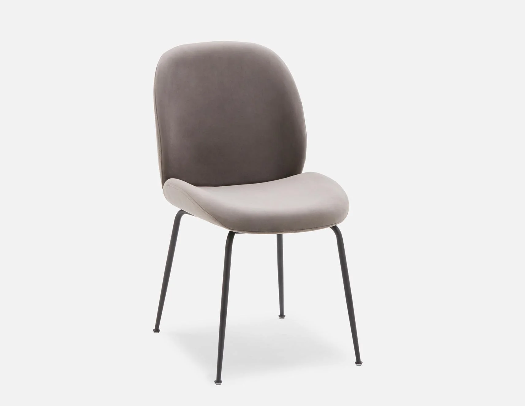 JUDITH — Contemporary velvet dining chair (03-39-96-30) - Image 2