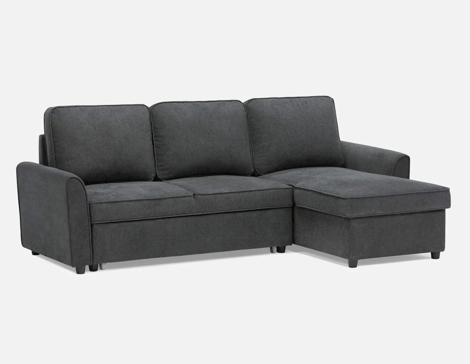 ALEX — Modern interchangeable sectional sofa-bed with storage (31-55-40-02)