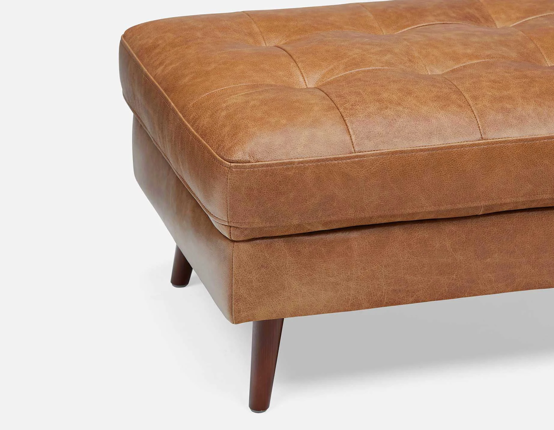 KINSEY — 100% leather ottoman (99-16-71-49-D) - Image 4