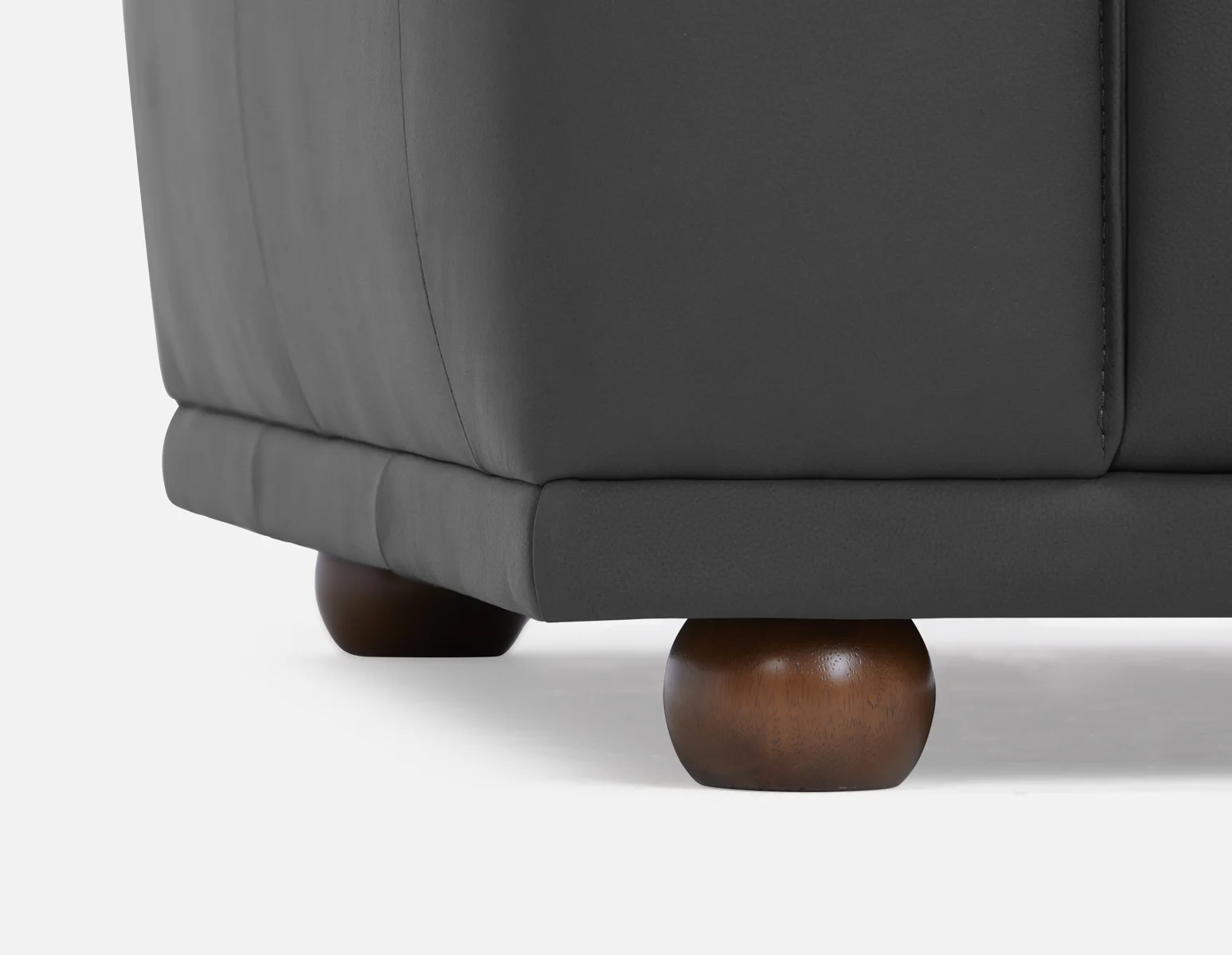 VIGO — 100% leather apartment sofa (71-99-64-20) - Image 6