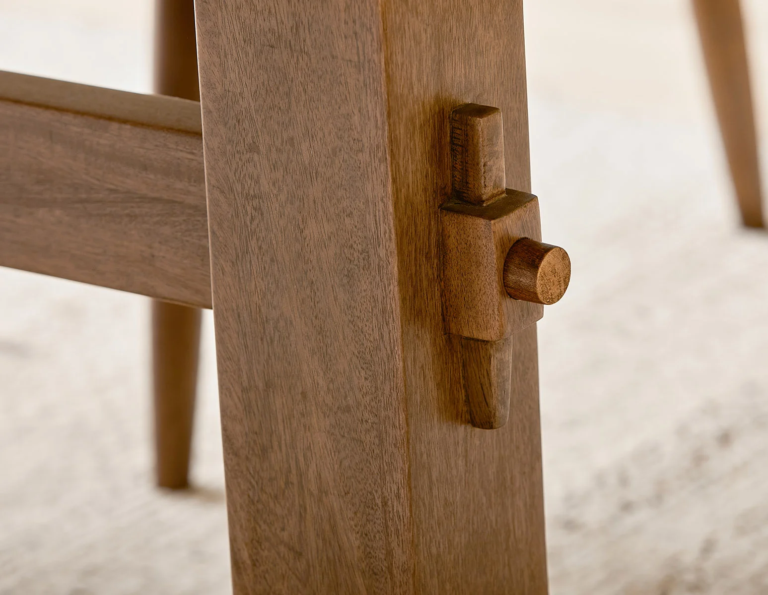 CELIO — Rustic dining table 200 cm (97-53-42-96) - Image 11