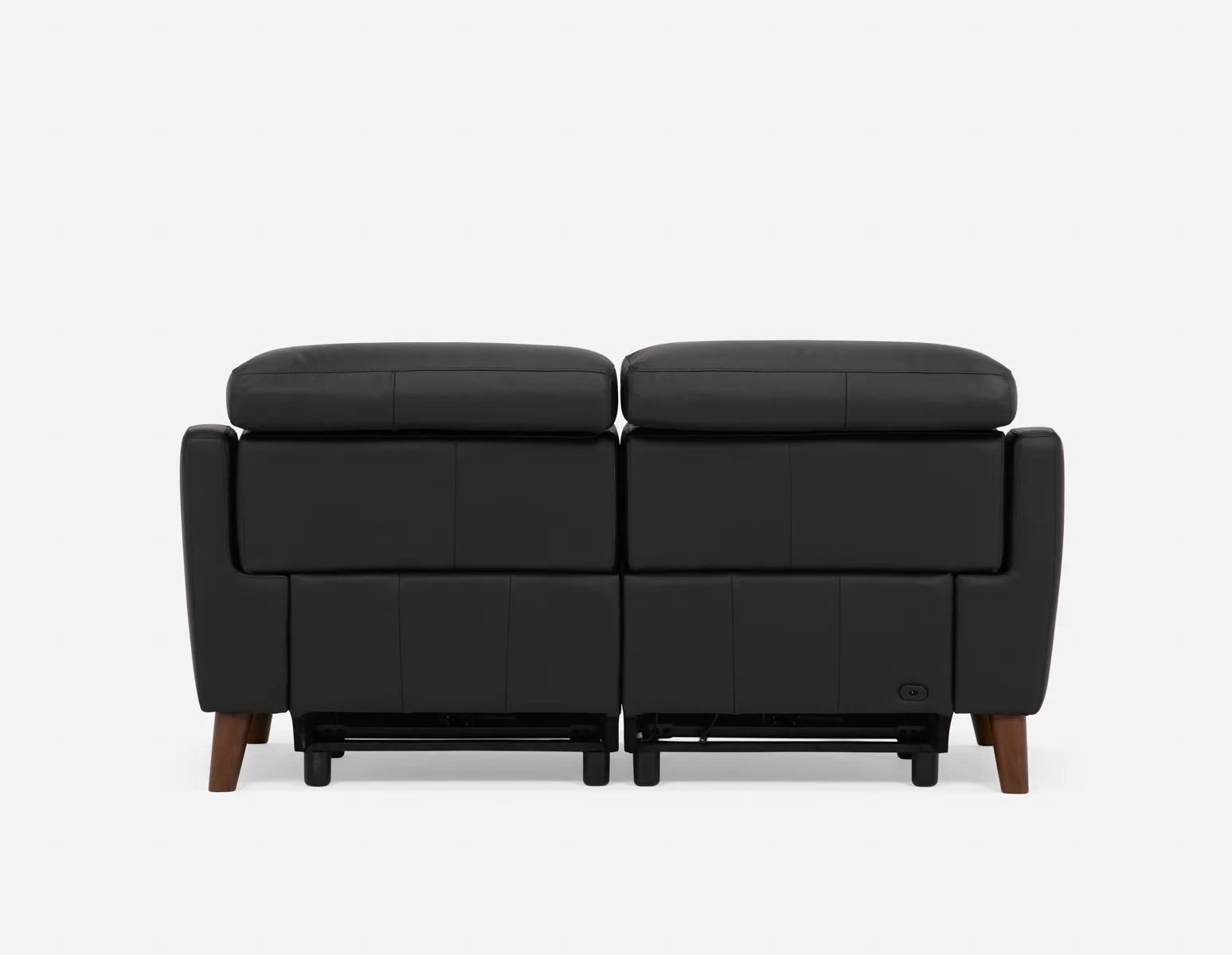 NILLIE — 100% leather power recliner contemporary loveseat (66-03-09-20) - Image 6