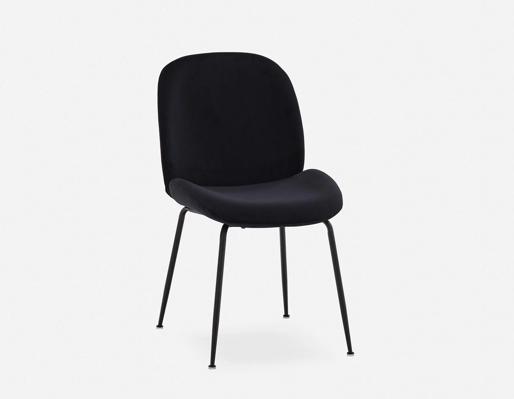 JUDITH — Contemporary velvet dining chair (03-39-96-20) - Image 11