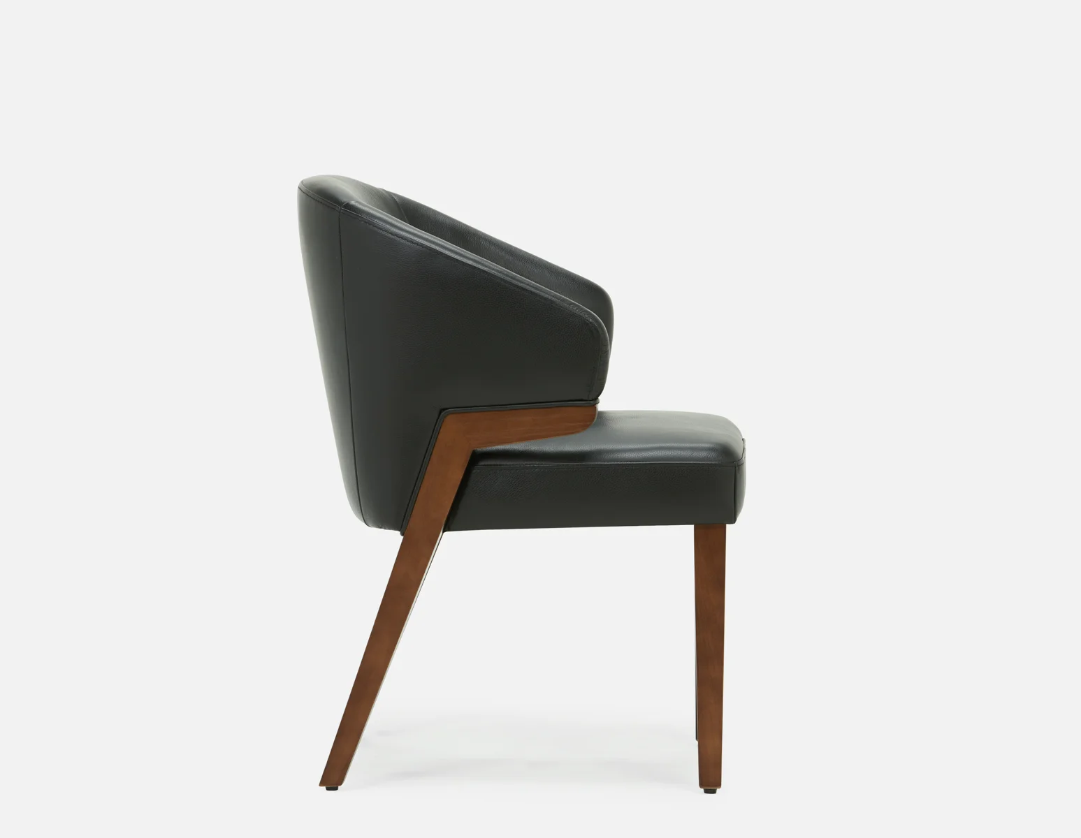 AKSEL — Leather dining chair (69-05-53-20) - Image 8
