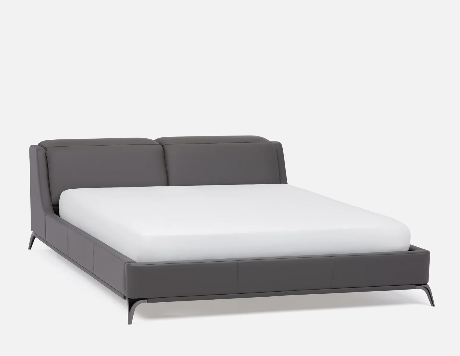 JONNAH — Leather king size bed (43-64-71-33-D) - Image 13